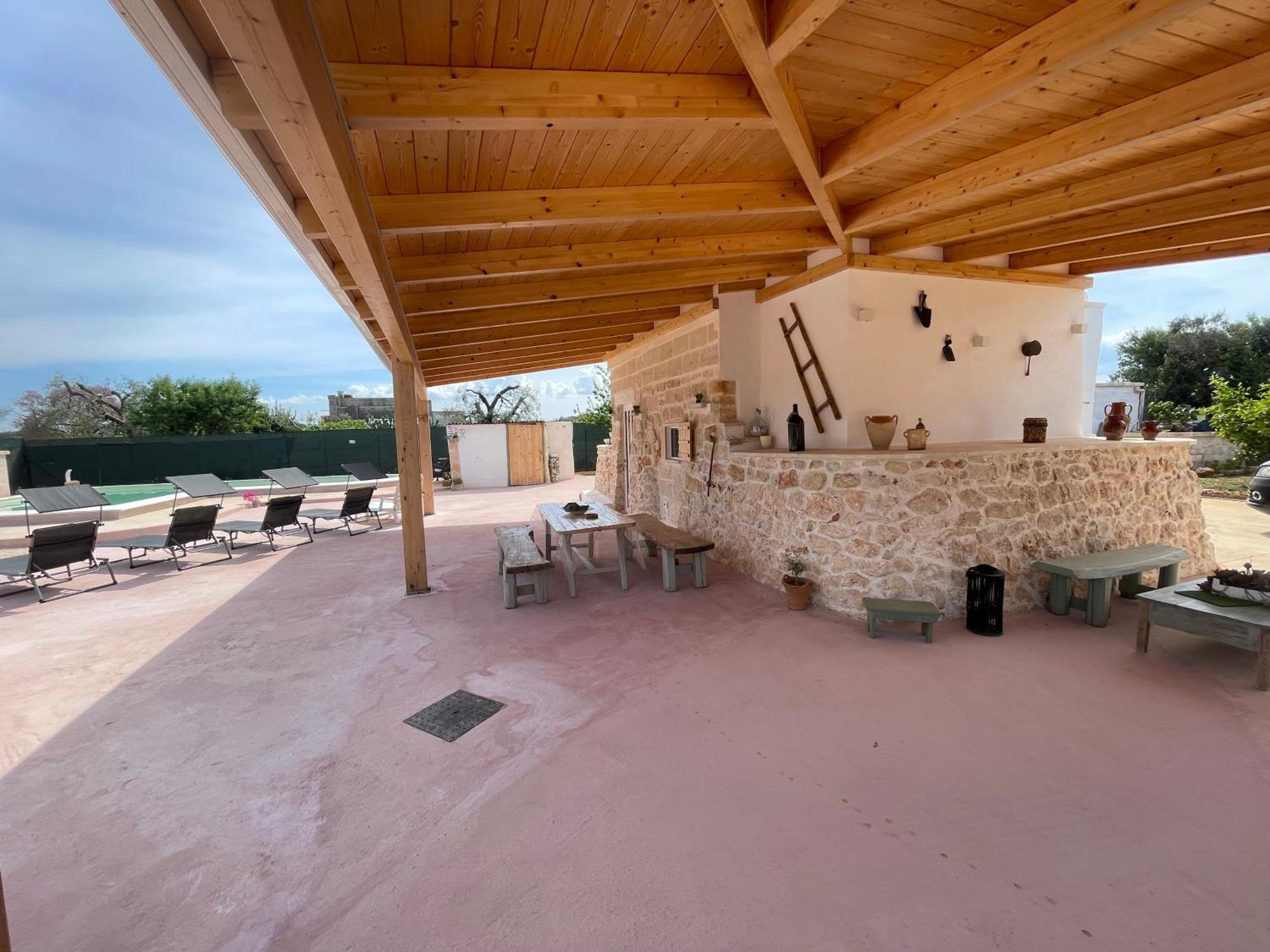 Вилла Trullo Del Salento Сан-Вито-деи- Норманни Экстерьер фото