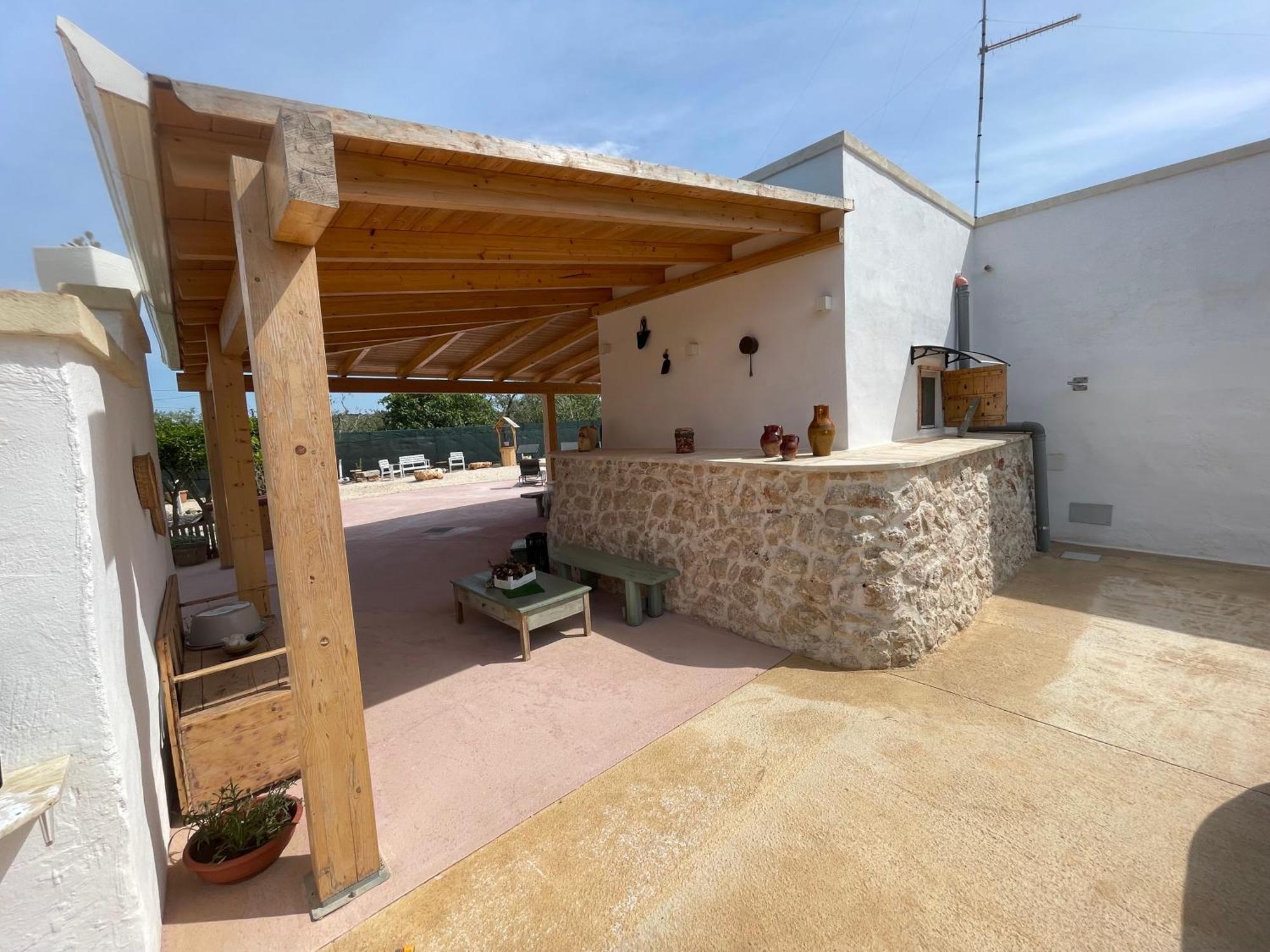 Вилла Trullo Del Salento Сан-Вито-деи- Норманни Экстерьер фото